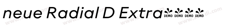 neue Radial D Extra字体转换 neue Radial D Extra字体转换